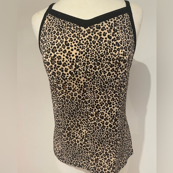 Leopard Print knit tank top - Picture 4 of 9